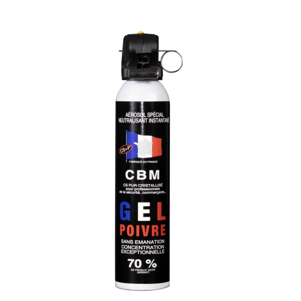 BOMBE CBM PRO 300ML GEL POIVRE POIGNEE STANDARD