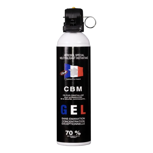 BOMBE CBM PRO 500ML GEL CS POIGNEE STANDARD
