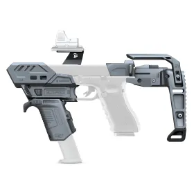 KIT STABILISATEUR RECOVER S-PRO MG COMPLET POUR GLOCK - NOIR