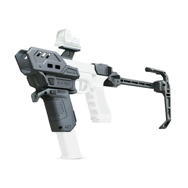 KIT STABILISATEUR RECOVER S-PRO MG COMPLET POUR GLOCK - NOIR