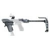 KIT STABILISATEUR RECOVER S-PRO MG COMPLET POUR GLOCK - NOIR