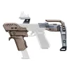 KIT STABILISATEUR RECOVER S-PRO MG COMPLET POUR GLOCK - TAN