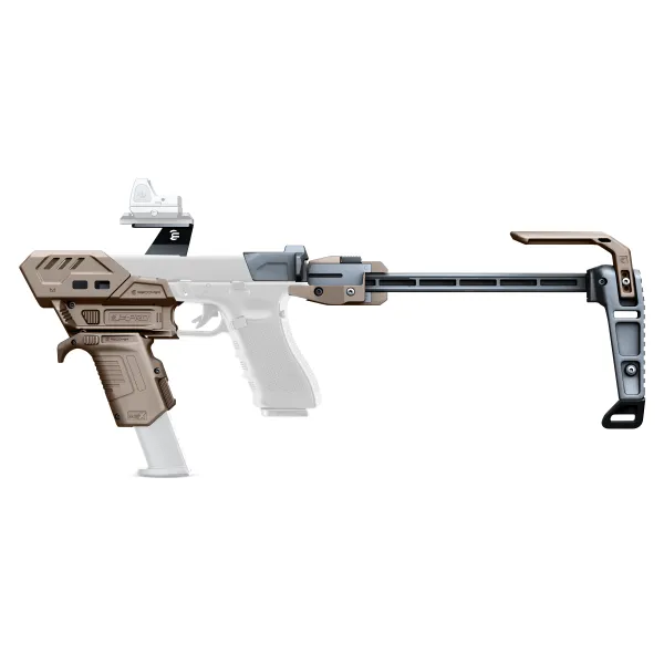 KIT STABILISATEUR RECOVER S-PRO MG COMPLET POUR GLOCK - TAN