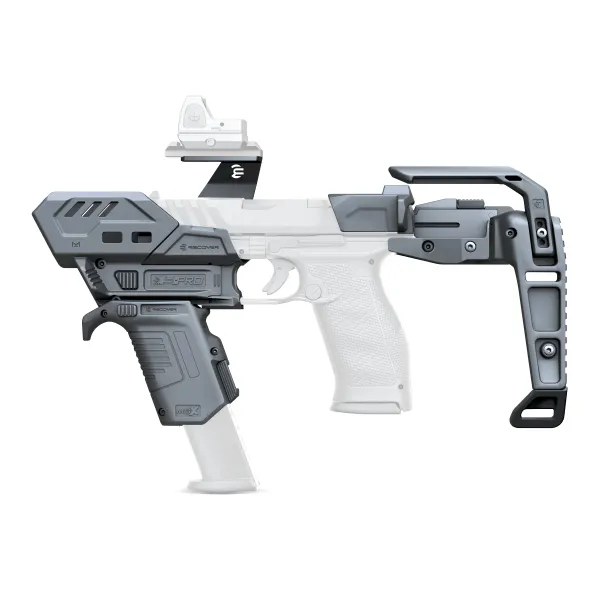 KIT STABILISATEUR RECOVER S-PRO MG COMPLET POUR WALTHER PDP - NOIR