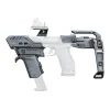KIT STABILISATEUR RECOVER S-PRO MG COMPLET POUR WALTHER PDP - NOIR