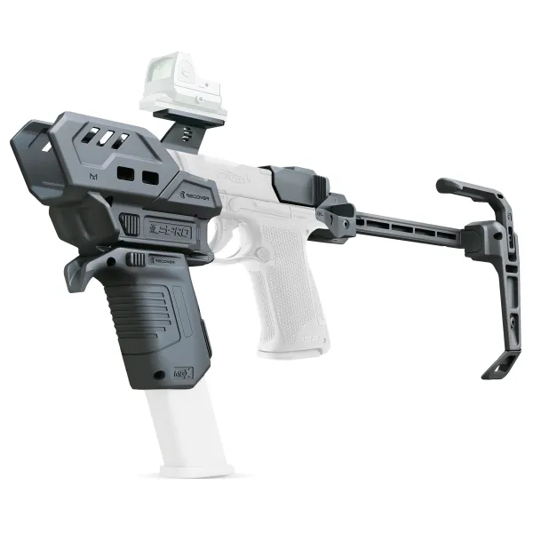 KIT STABILISATEUR RECOVER S-PRO MG COMPLET POUR WALTHER PDP - NOIR