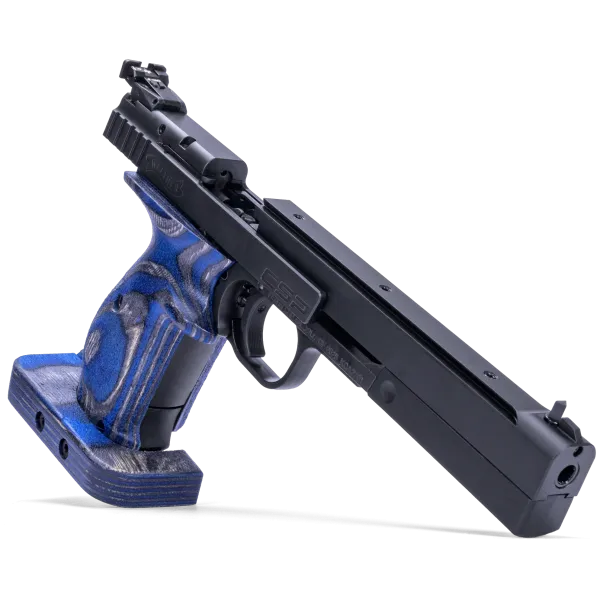 PIST CSP EXPERT BLUE ANGEL WALTHER CAL 22LR, 10 COUPS, POIGNEE ANATOMIQUE