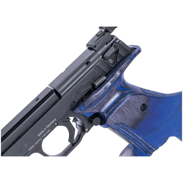 PIST CSP EXPERT BLUE ANGEL WALTHER CAL 22LR, 10 COUPS, POIGNEE ANATOMIQUE