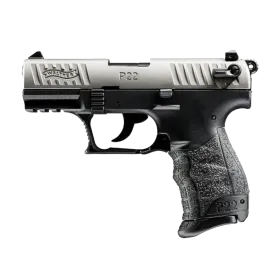 PIST P22Q STANDARD WALTHER 3,42'' CAL 22LR, 10 COUPS - NICKEL