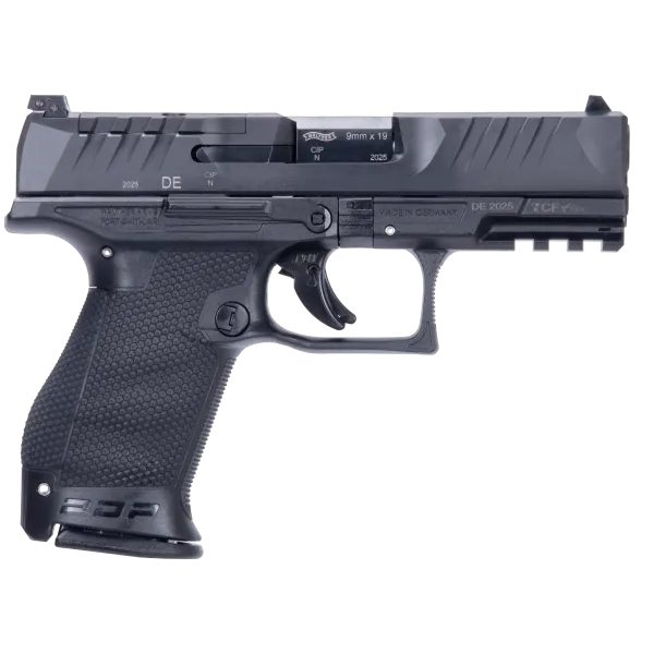PIST PDP COMPACT WALTHER 4'' CAL 9X19, 15 COUPS
