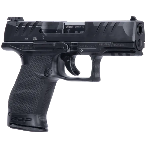 PIST PDP COMPACT WALTHER 4'' CAL 9X19, 15 COUPS