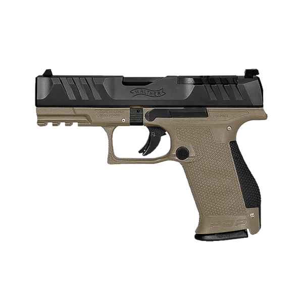 PIST PDP COMPACT WALTHER 4'' CAL 9X19, 15 COUPS - FDE