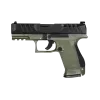 PIST PDP COMPACT WALTHER 4'' CAL 9X19, 15 COUPS - OD GREEN