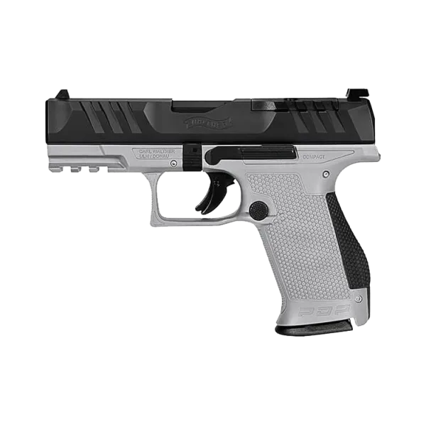 PIST PDP COMPACT WALTHER 4'' CAL 9X19, 15 COUPS - TUNGSTEN GREY
