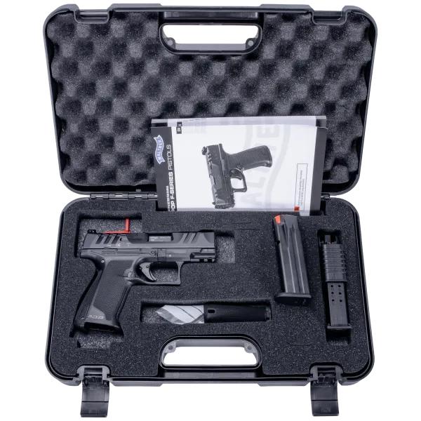 PIST PDP F-SERIES OR WALTHER 3.5'' CAL 9X19, 15 COUPS