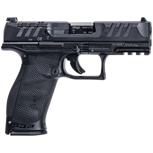 PIST PDP FULL SIZE WALTHER 4'' CAL 9X19, 18 COUPS