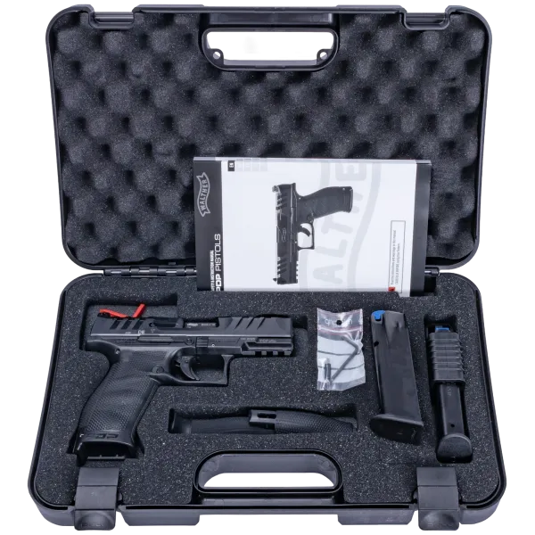 PIST PDP FULL SIZE WALTHER 4'' CAL 9X19, 18 COUPS