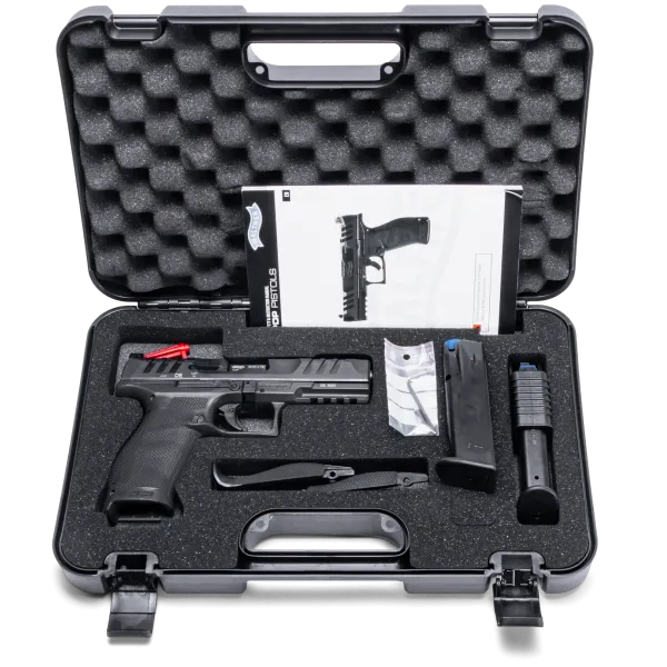 PIST PDP FULL SIZE WALTHER 4,5'' CAL 9X19, 18 COUPS