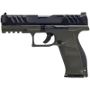PIST PDP FULL SIZE WALTHER 4,5'' CAL 9X19, 18 COUPS - OD GREEN