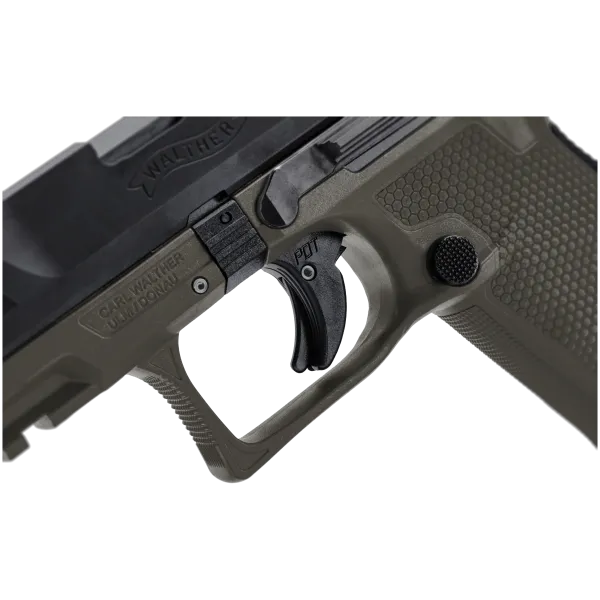PIST PDP FULL SIZE WALTHER 4,5'' CAL 9X19, 18 COUPS - OD GREEN