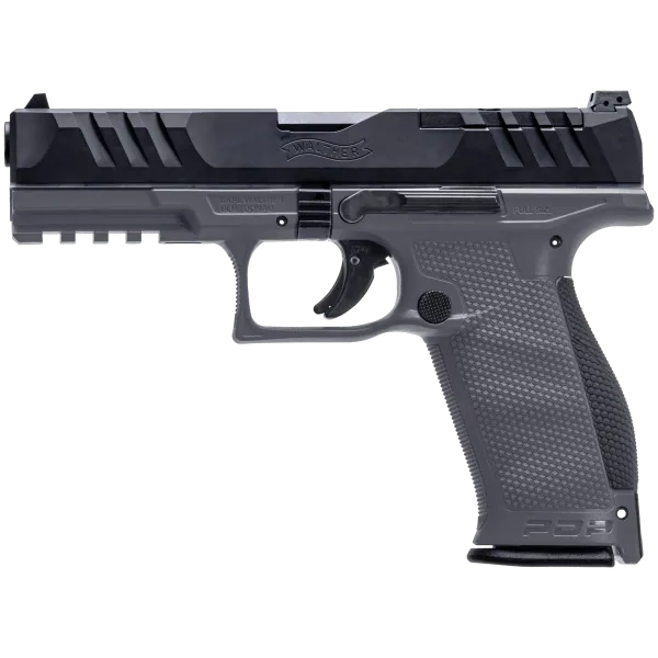 PIST PDP FULL SIZE WALTHER 4,5'' CAL 9X19, 18 COUPS - TUNGSTEN GREY