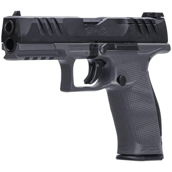 PIST PDP FULL SIZE WALTHER 4,5'' CAL 9X19, 18 COUPS - TUNGSTEN GREY