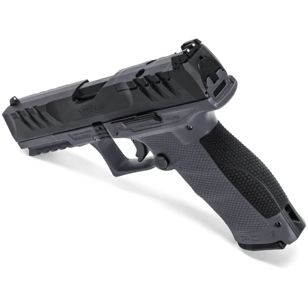 PIST PDP FULL SIZE WALTHER 4,5'' CAL 9X19, 18 COUPS - TUNGSTEN GREY