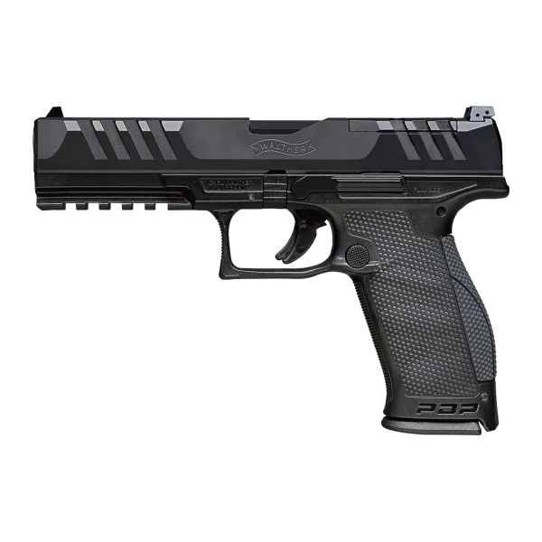 PIST PDP FULL SIZE WALTHER 5'' CAL 9X19, 18 COUPS