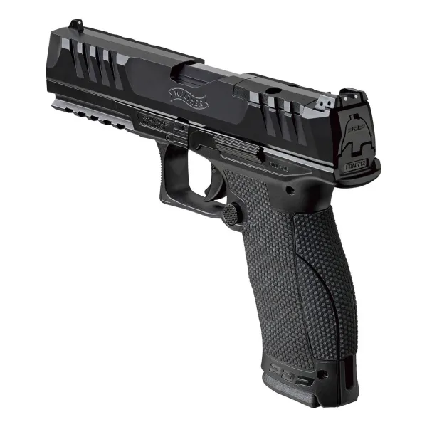 PIST PDP FULL SIZE WALTHER 5'' CAL 9X19, 18 COUPS
