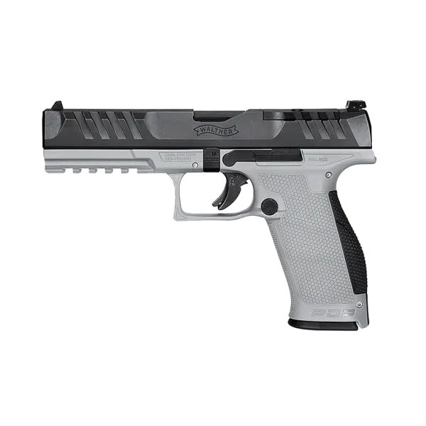PIST PDP FULL SIZE WALTHER 5'' CAL 9X19, 18 COUPS - TUNGSTEN GREY
