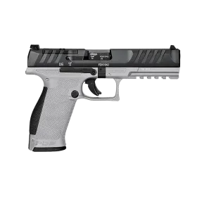 PIST PDP FULL SIZE WALTHER 5'' CAL 9X19, 18 COUPS - TUNGSTEN GREY
