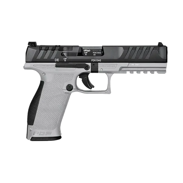 PIST PDP FULL SIZE WALTHER 5'' CAL 9X19, 18 COUPS - TUNGSTEN GREY
