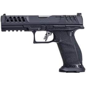 PIST PDP MATCH POLYMERE FULL SIZE WALTHER 5'' CAL 9X19, 18/20 COUPS
