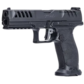 PIST PDP MATCH POLYMERE FULL SIZE WALTHER 5'' CAL 9X19, 18/20 COUPS