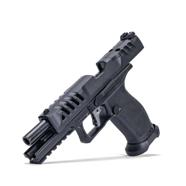 PIST PDP MATCH POLYMERE FULL SIZE WALTHER 5'' CAL 9X19, 18/20 COUPS