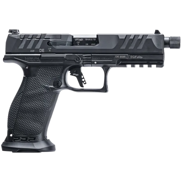 PIST PDP PRO SD FULL SIZE OR WALTHER 5.1'' CAL 9X19, 18 COUPS