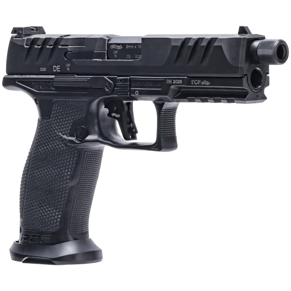 PIST PDP PRO SD FULL SIZE OR WALTHER 5.1'' CAL 9X19, 18 COUPS