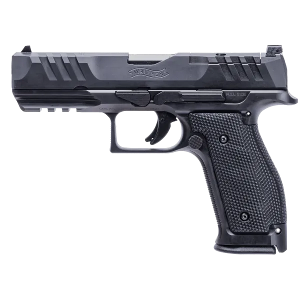 PIST PDP SF FULL SIZE WALTHER 4.5'' CAL 9X19, 18 COUPS
