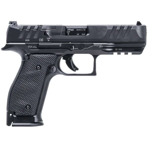 PIST PDP SF FULL SIZE WALTHER 4.5'' CAL 9X19, 18 COUPS