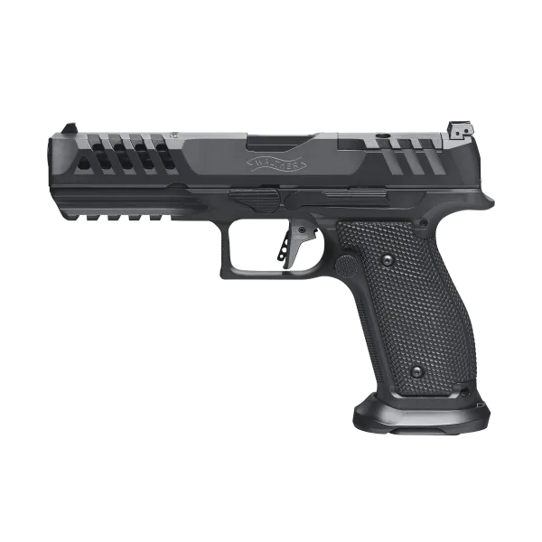 PIST PDP SF MATCH FULL SIZE WALTHER 5'' CAL 9X19, 18/20 COUPS