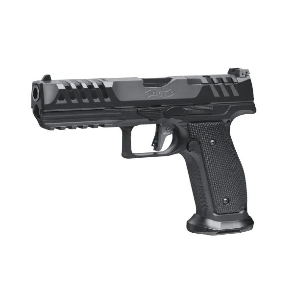 PIST PDP SF MATCH FULL SIZE WALTHER 5'' CAL 9X19, 18/20 COUPS