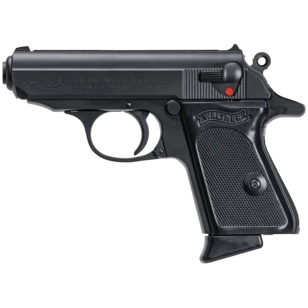 PIST PPK WALTHER CAL 380 ACP, 6 COUPS - BLACK