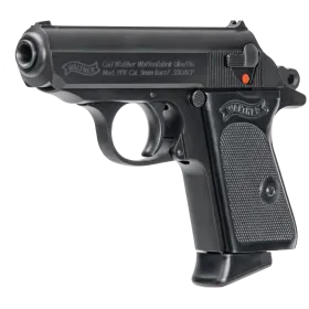 PIST PPK WALTHER CAL 380 ACP, 6 COUPS - BLACK