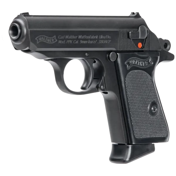 PIST PPK WALTHER CAL 380 ACP, 6 COUPS - BLACK