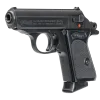 PIST PPK WALTHER CAL 380 ACP, 6 COUPS - BLACK
