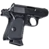 PIST PPK WALTHER CAL 380 ACP, 6 COUPS - BLACK