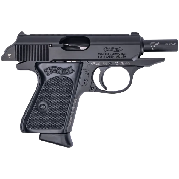 PIST PPK WALTHER CAL 380 ACP, 6 COUPS - BLACK