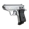 PIST PPK WALTHER CAL 380 ACP, 6 COUPS - INOX