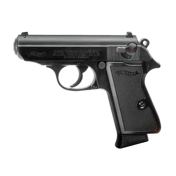 PIST PPK/S WALTHER CAL 22LR, 10 COUPS - BLACK