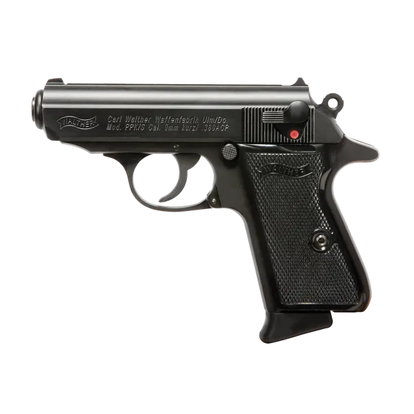 PIST PPK/S WALTHER CAL 380 ACP, 7 COUPS - BLACK